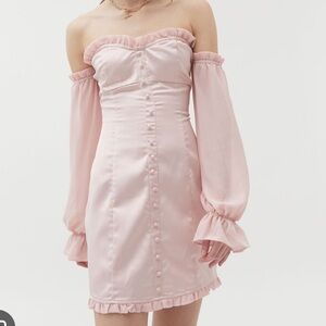 Urban Outfitters UO NWT Lioness Dress Me  Up satin dress size S